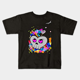 HeartSkulls™️ Love Bomb #2 Kids T-Shirt